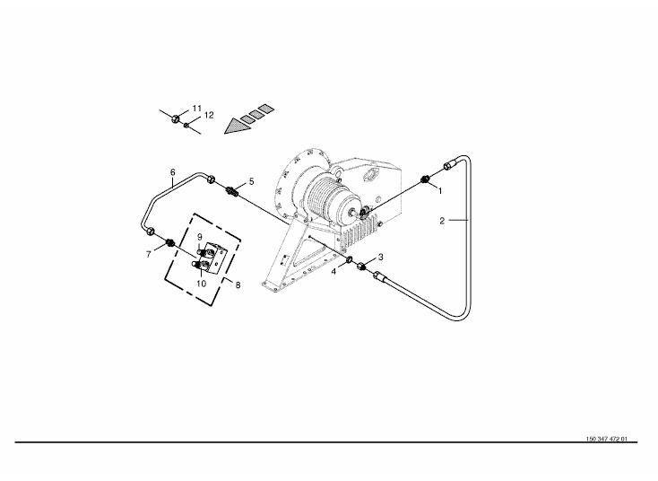 Lines main clutch