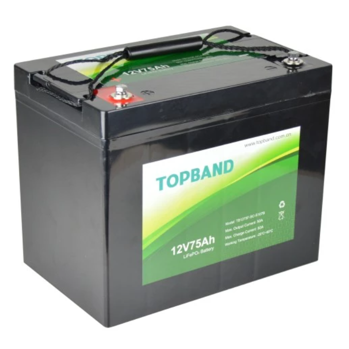 Topband Litium, 12V 75Ah, TB1275