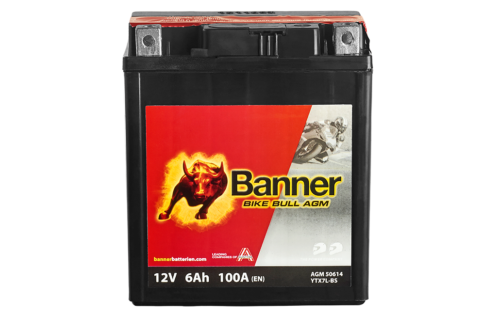 Banner MC AGM YTX7L-BS, 12V 6Ah, 50614-image