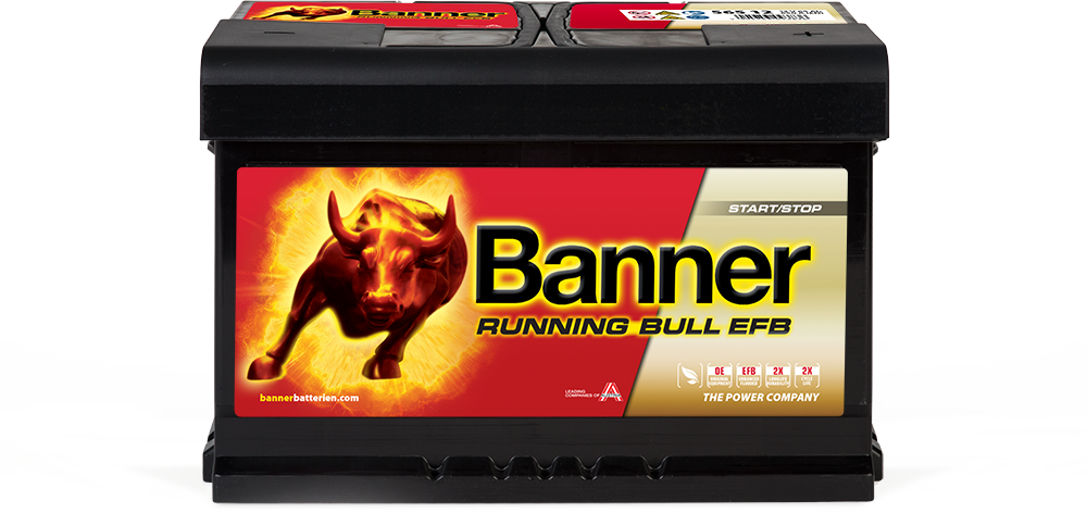 Banner Running Bull, EFB, 12V 65Ah, 56512