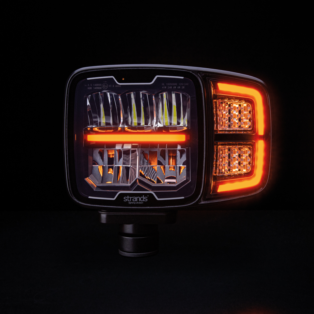 Hi-LO Ploglampa LED Vänster, LED, 9-32V, 60W-image