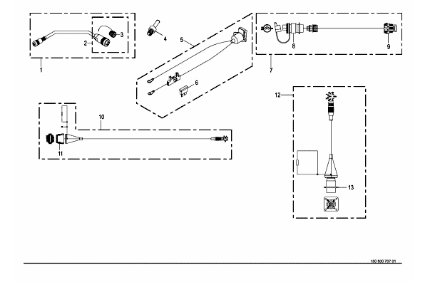 Kabelsnodd - CCI-terminal - tillval