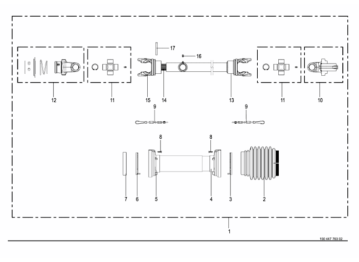 Universal shaft