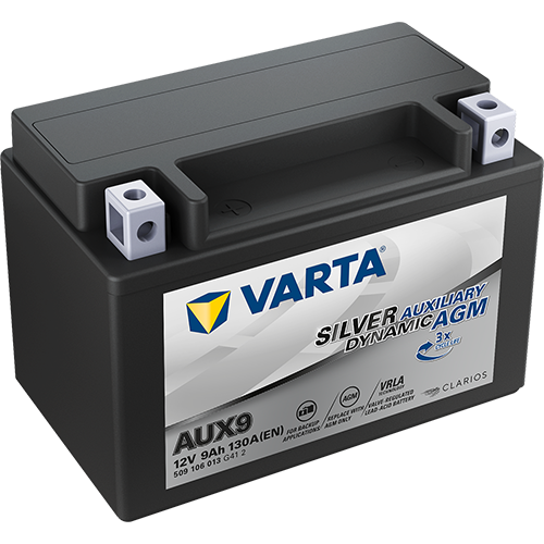 Varta Silver Dynamic Auxiliary, 12V 9Ah, AUX9-image