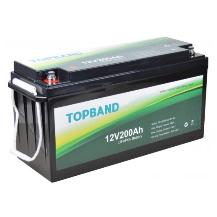 Topband Litium, 12V 200Ah, TB12200