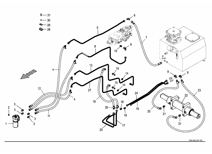 Hydraulics - steering