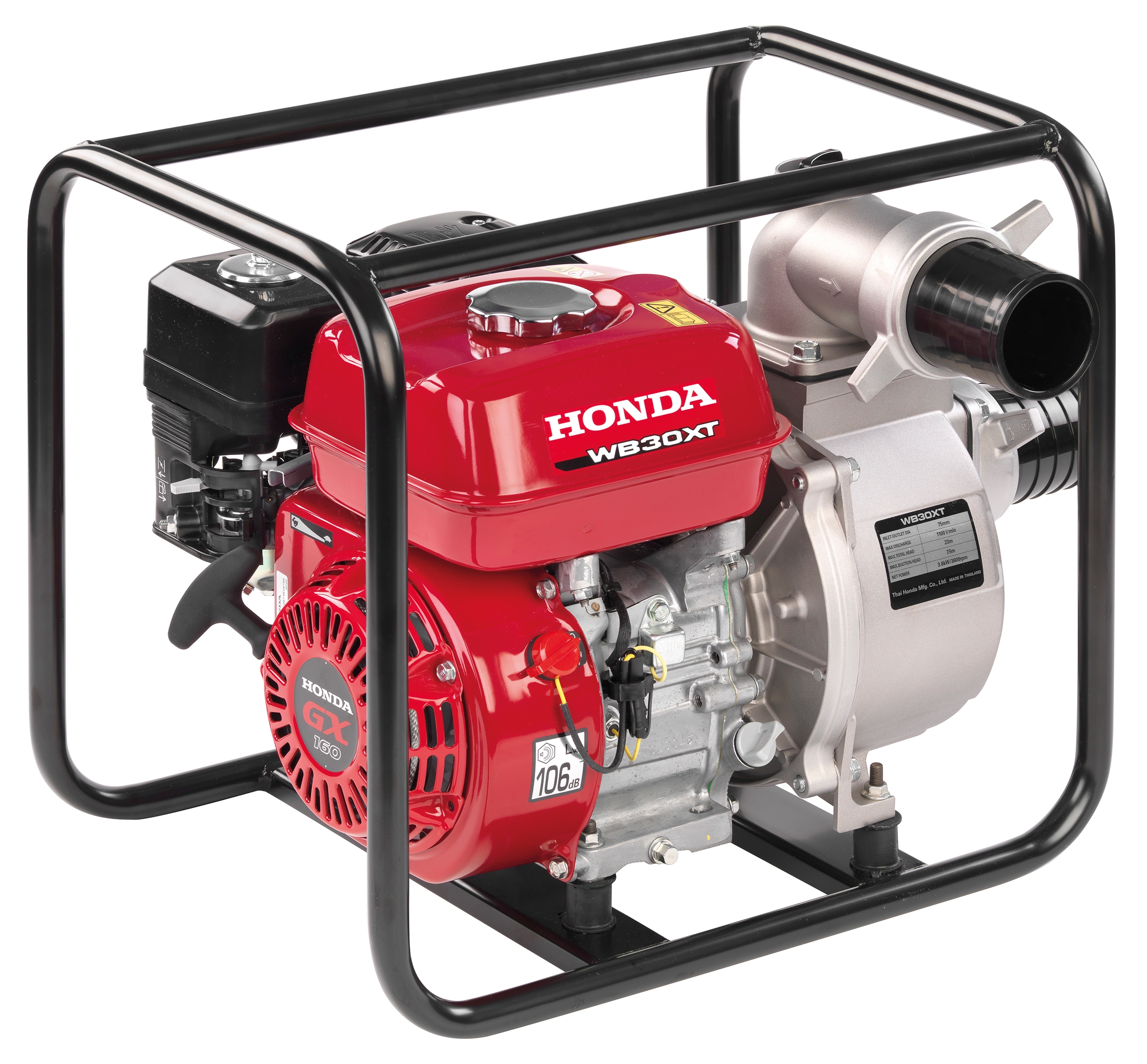 Bensindriven vattenpump Honda WB 30, 1100 liter/minut-image