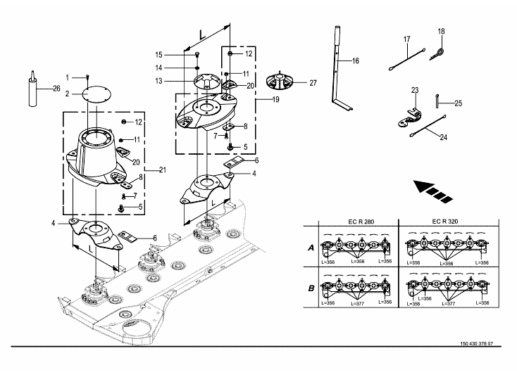 Blade quick coupler