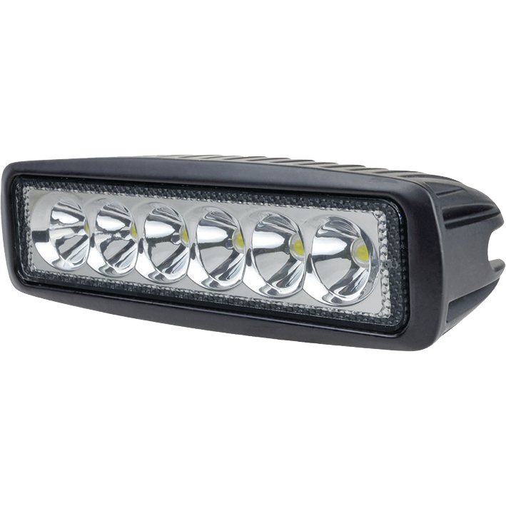 Europart arbetsljus LED, 6 lysioder, 10-30V, 18W