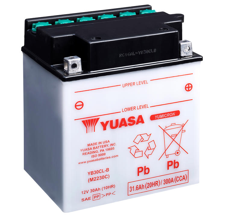 Yuasa MC YB30CL-B, 12V 30 Ah, YB30CL-B-image