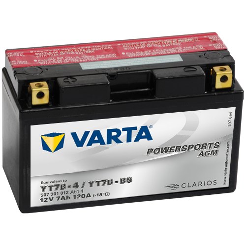 Varta MC AGM YT7B-BS, 12V 7Ah, 507901