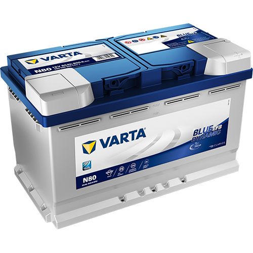 Varta Blue Dynamic, EFB, 12V 80Ah, N80
