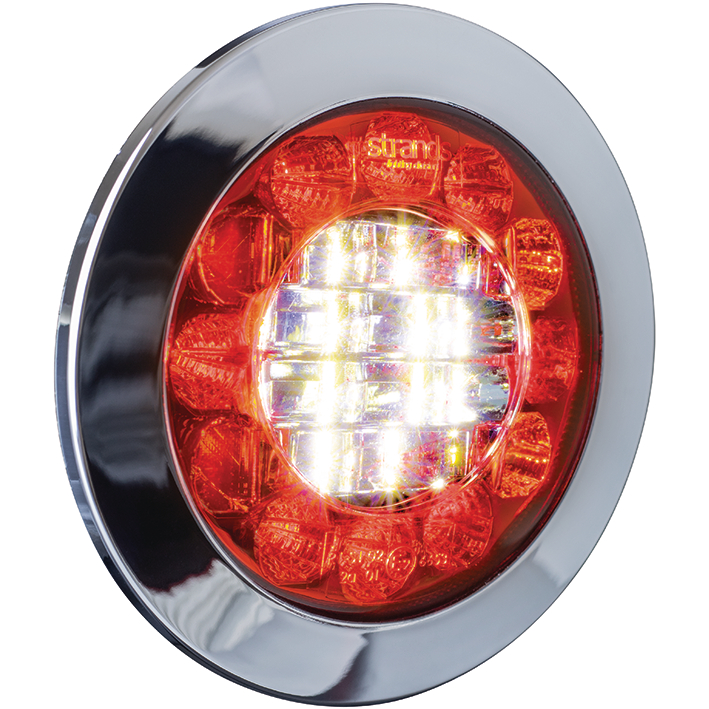 Strands bakljus Red Eye LED, 2 funktioner dim/back, 10-30V