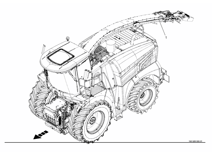 Kabelhärva - strutförlängning 45274 rader