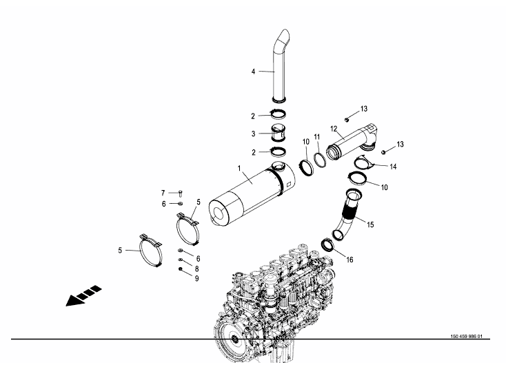 Avgassystem