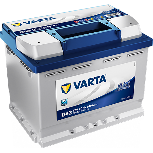 Varta Blue Dynamic, 12V 60Ah, D43