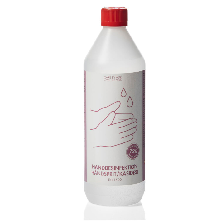 Care By ADK Handdesinfektion 75% 1 liter flaska (12-pack)-image