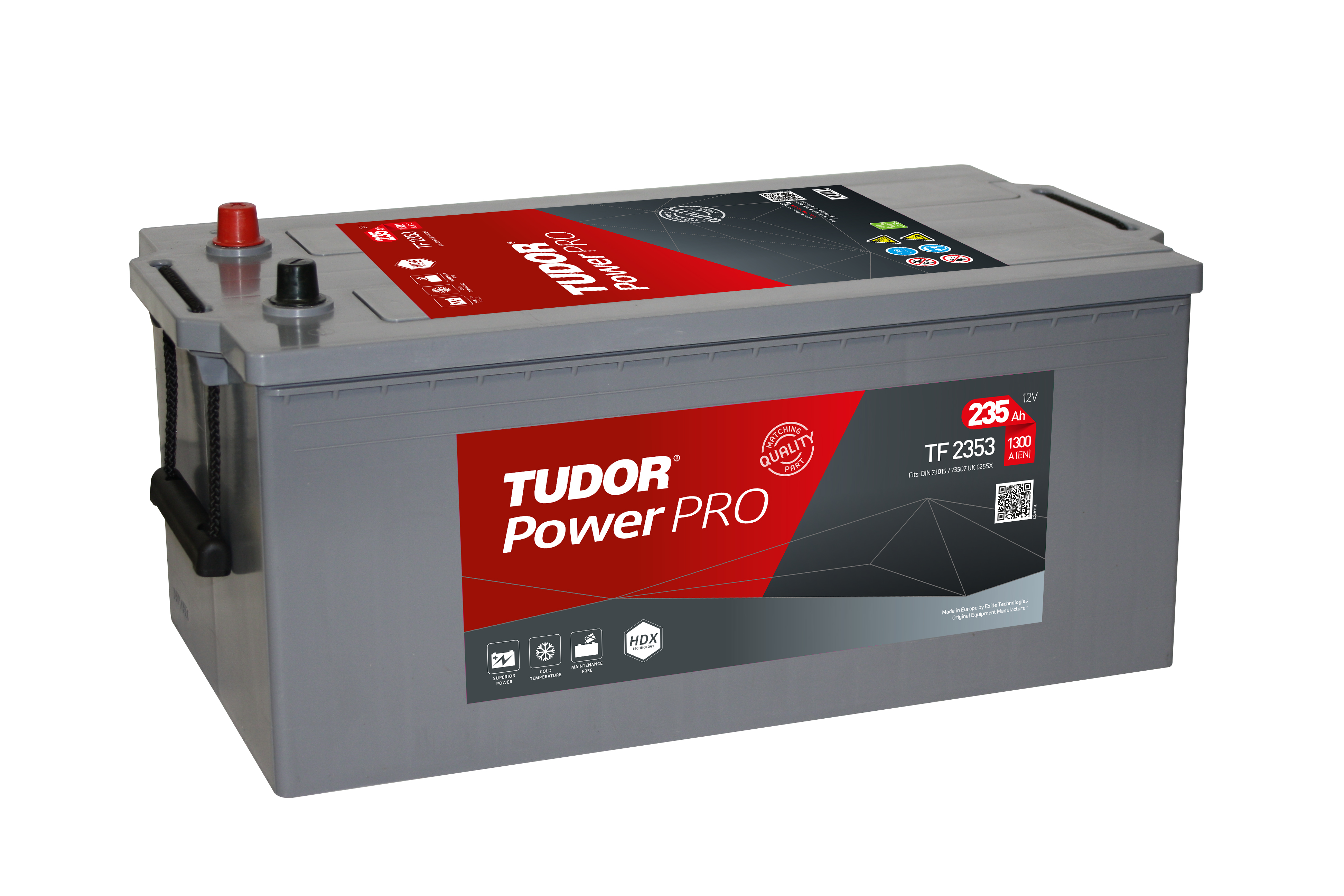 Tudor PowerPRO, 12V 235Ah, TF2353-image