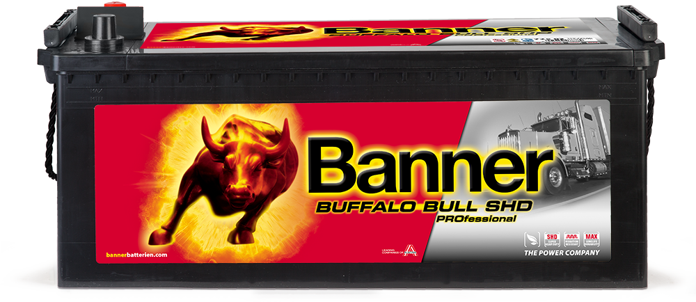 Banner Buffalo Bull Super Heavy Duty PRO, 12V 180Ah, SHDPRO68008-image