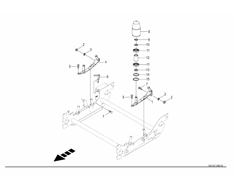 Rollers wrapping table -optional