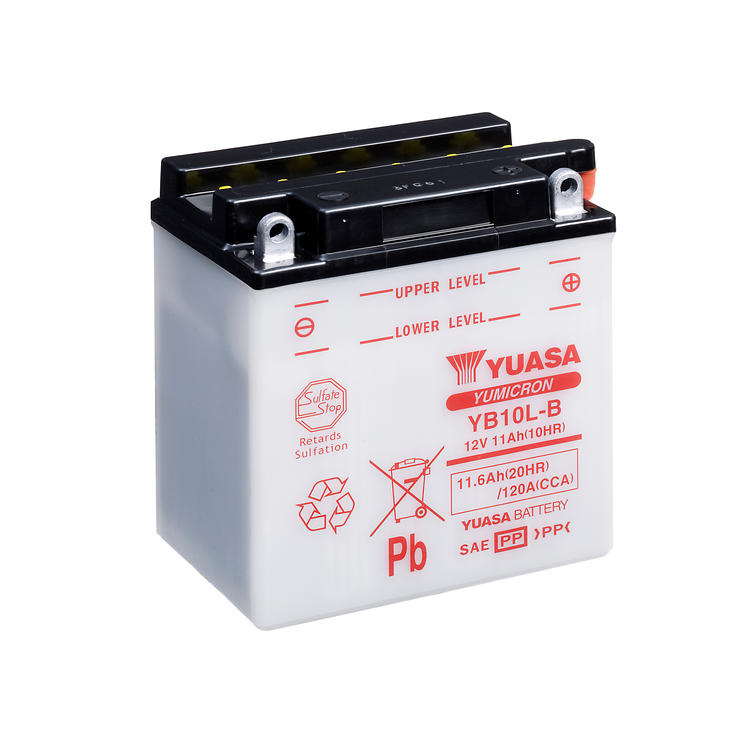 Yuasa MC YB10L-B, 12V 11,6 Ah, YB10L-B-image