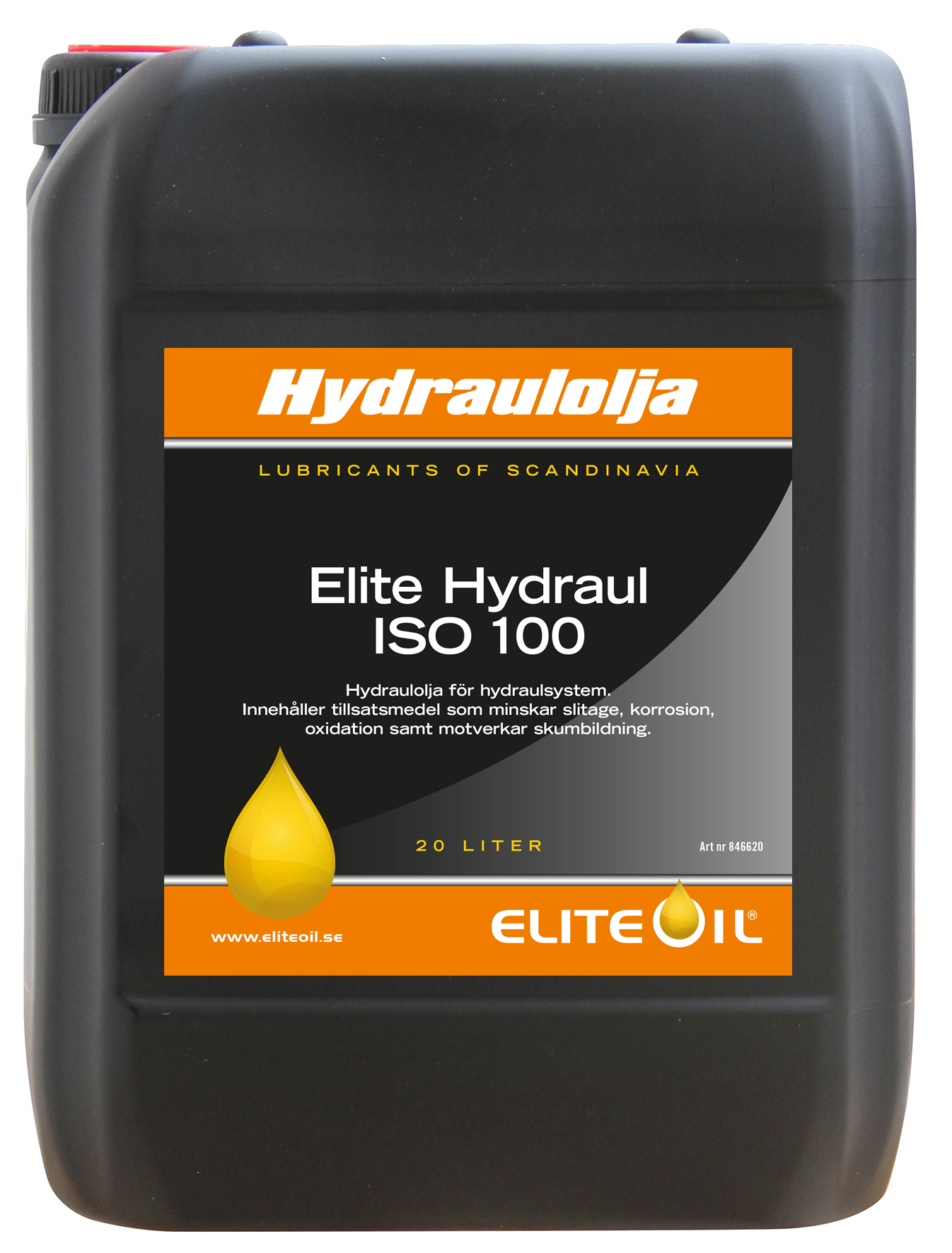 Elite Hydraul ISO 100, 20 liter dunk