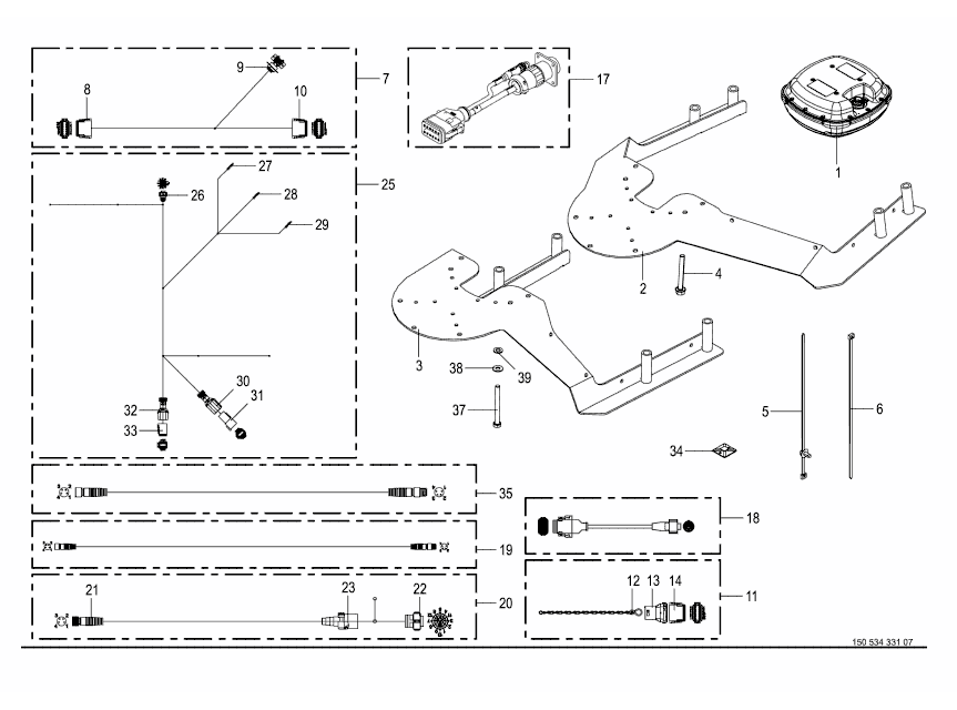 GNSS-mottagare 1 - tillval