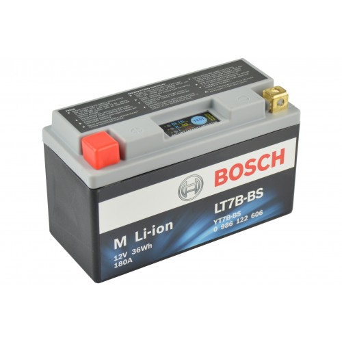 Bosch MC Litium, 12V 180 CCA, LT7B-BS