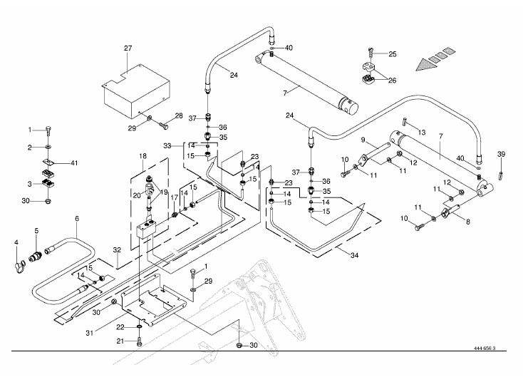 Hydraulics-electrical lift