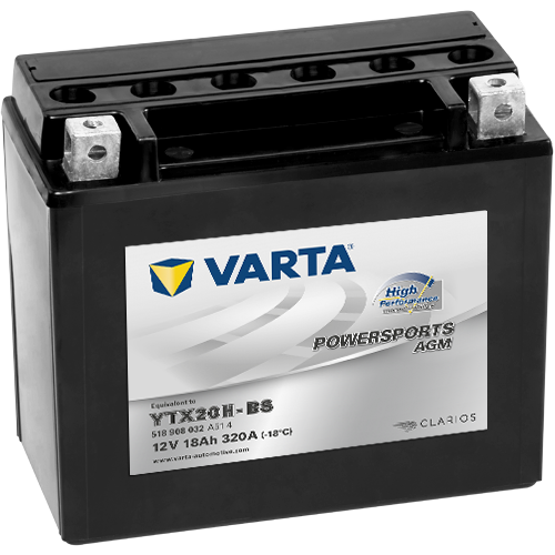 Varta MC AGM YTX20H-BS High Performance, 12V 18Ah, 518908032