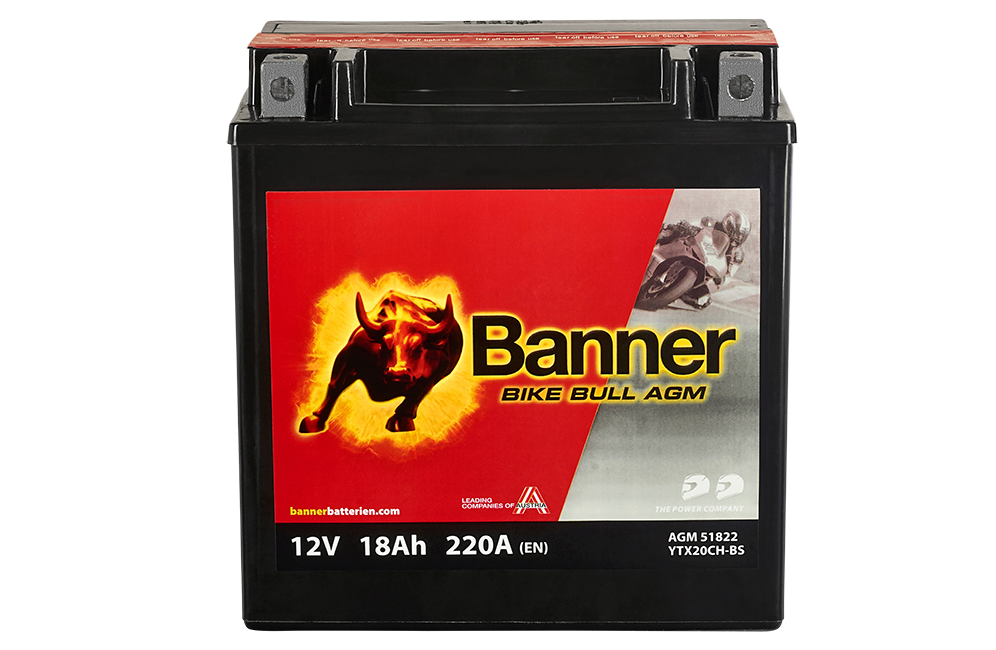 Banner MC AGM YTX20CH-BS, 12V 20Ah, 51822