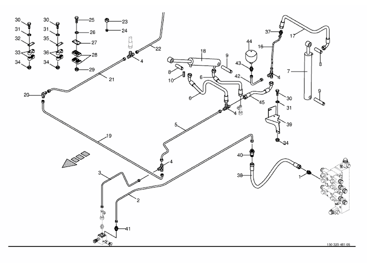 Hydraulic tensioning device