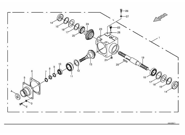 Main gearbox