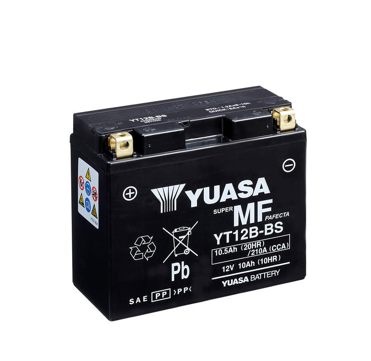 Yuasa MC YT12B-BS MF AGM, 12V 10,5 Ah, YT12B-BS-image