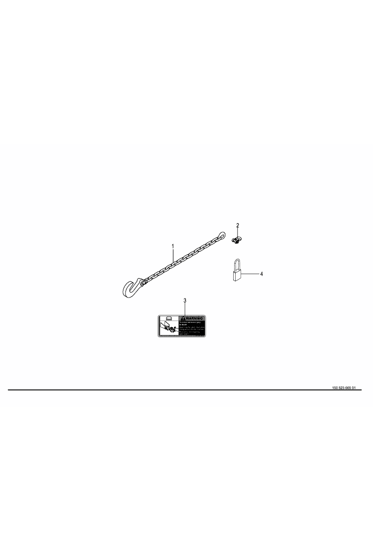 69.0 Safety chain ASAE-89 -optional