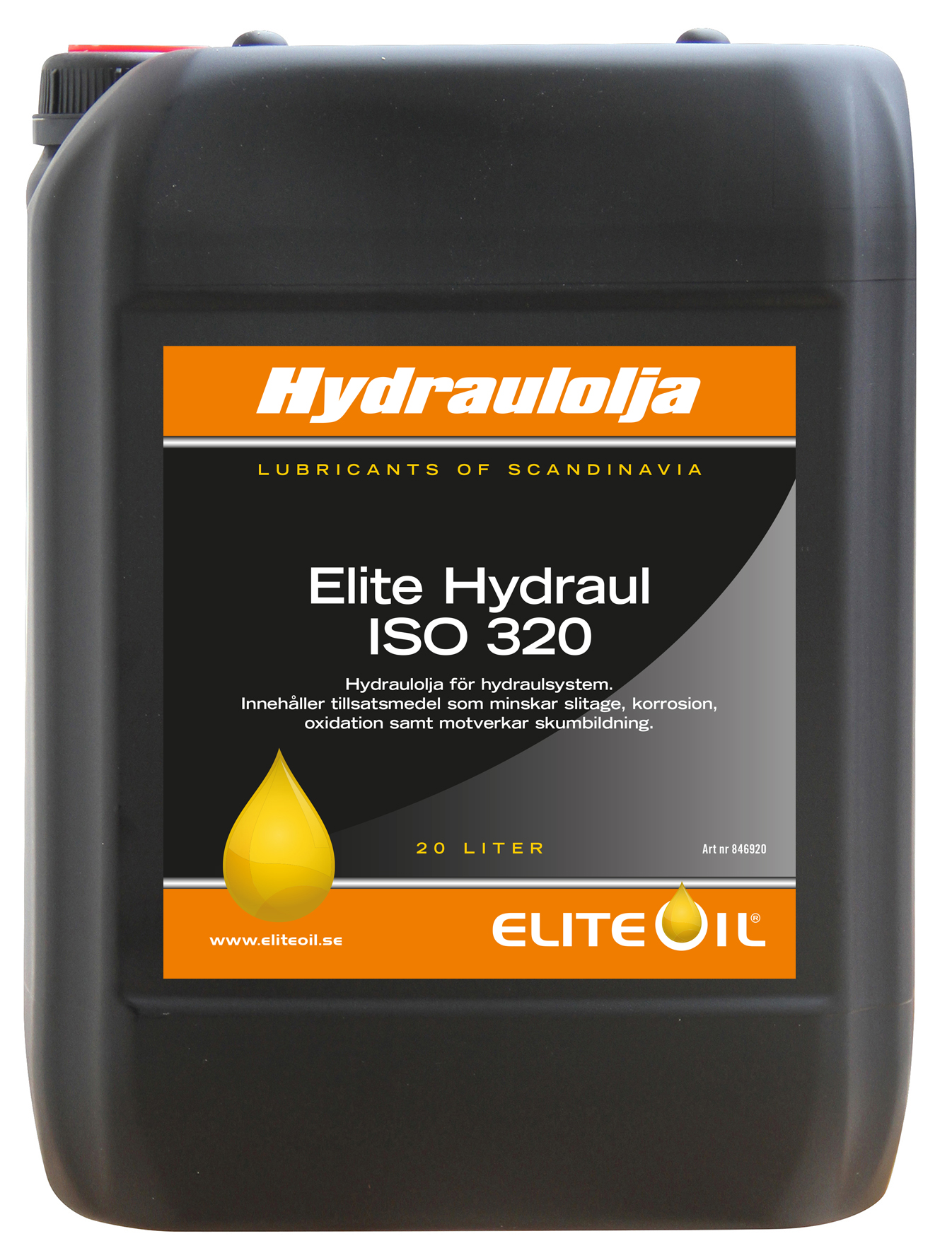 Elite Hydraul ISO 320, 20 liter dunk-image