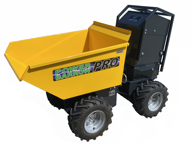 Power Barrow PRO, 365 kg, 4WD, Batteridriven 24V, Joystick Control-image