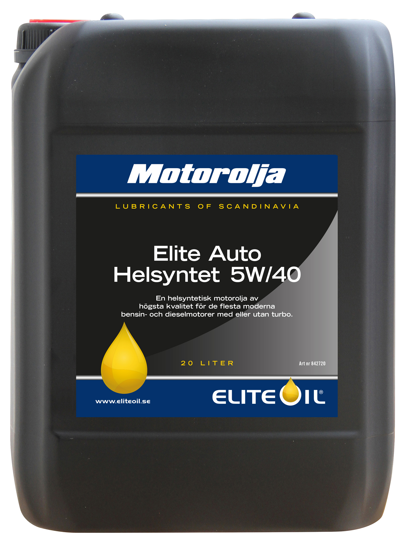 Elite Auto Helsyntet, 5W/40, 20 liter dunk-image