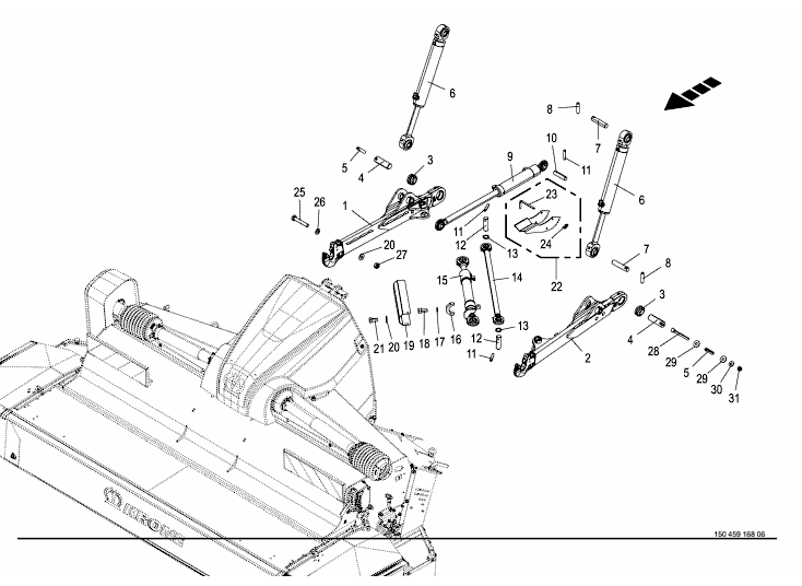 Front attachment