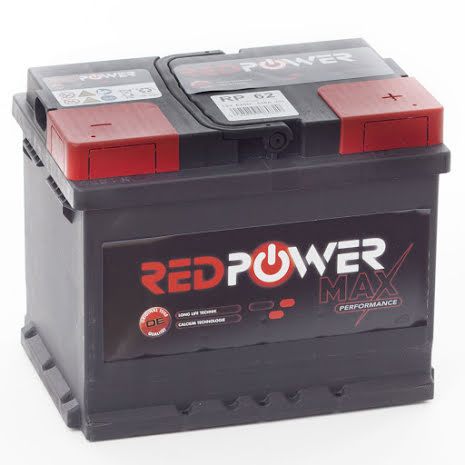 Red Power, 12V 62Ah, RP62