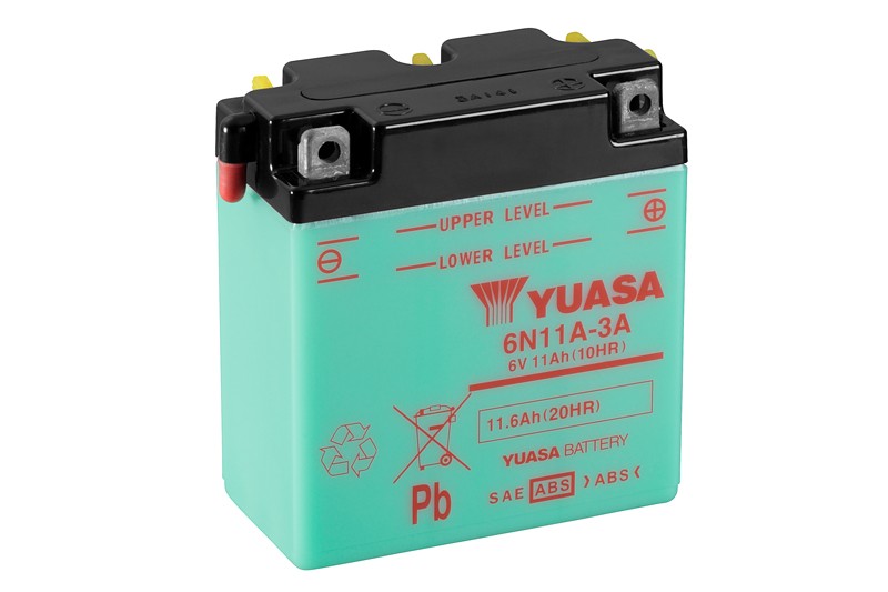 Yuasa MC 6N11A-3A, 6V 11,6Ah, 6N11A-3A