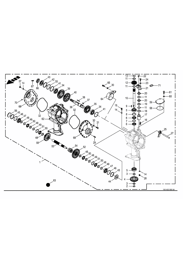 Transmission vänster