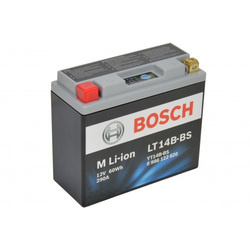 Bosch MC Litium, 12V 290 CCA, LT14B-BS