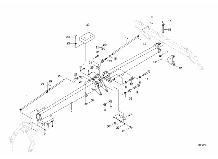 Frame / Steering rod