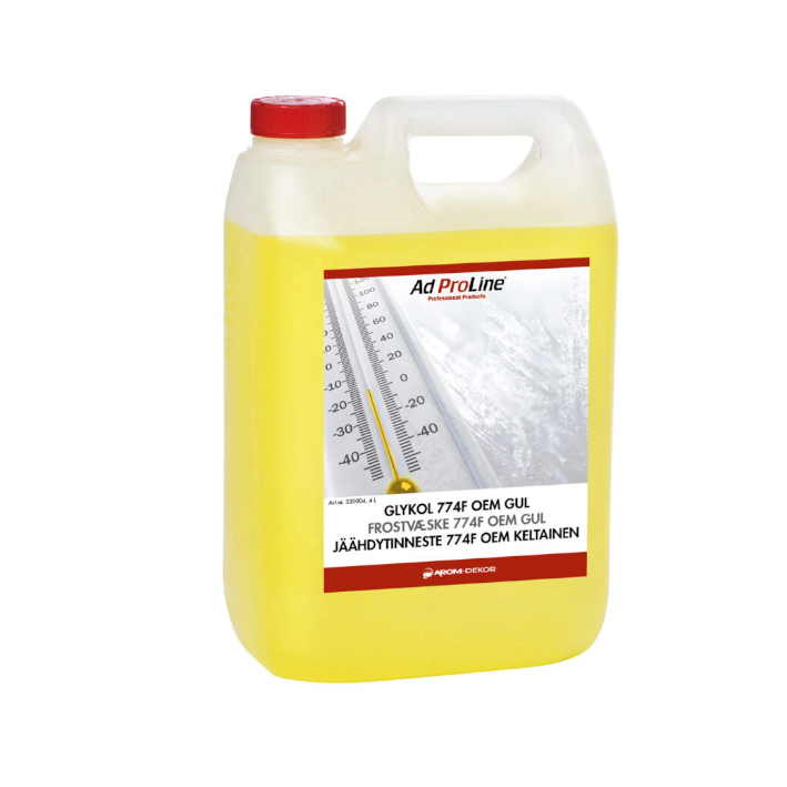 AdProLine ® Glykol 774F OEM Gul, 4 liter dunk