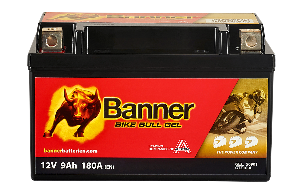 Banner Bike Bull GEL GTZ10-4, 12V 9Ah, GEL50901-image