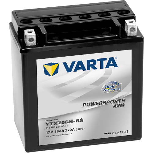 Varta MC AGM YTX20CH-BS High Performance, 12V 18Ah, 518908