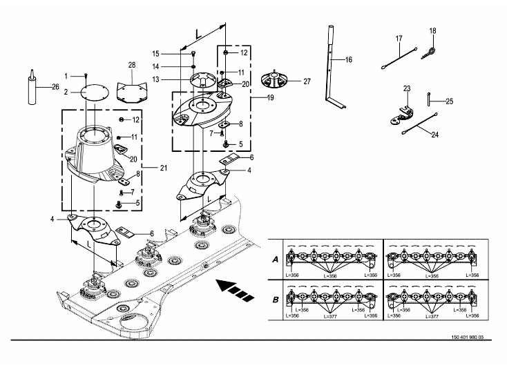 Blade quick coupler