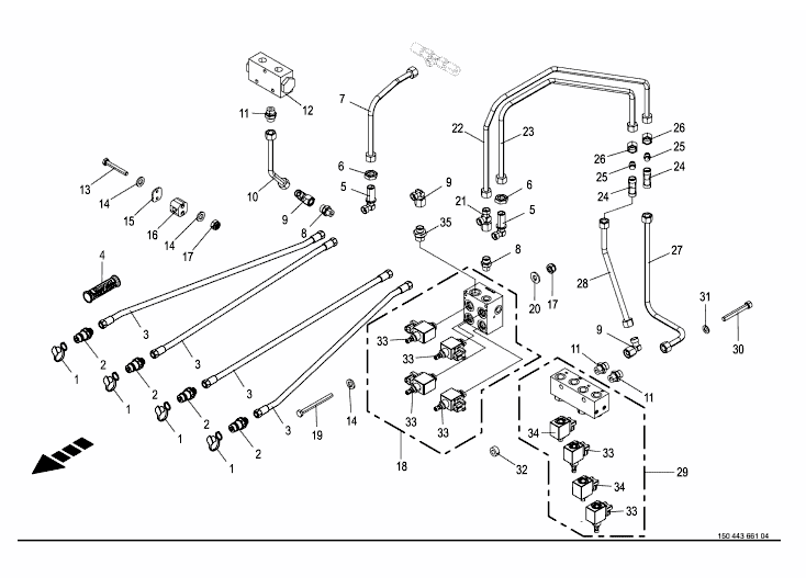 Hydraulic connection