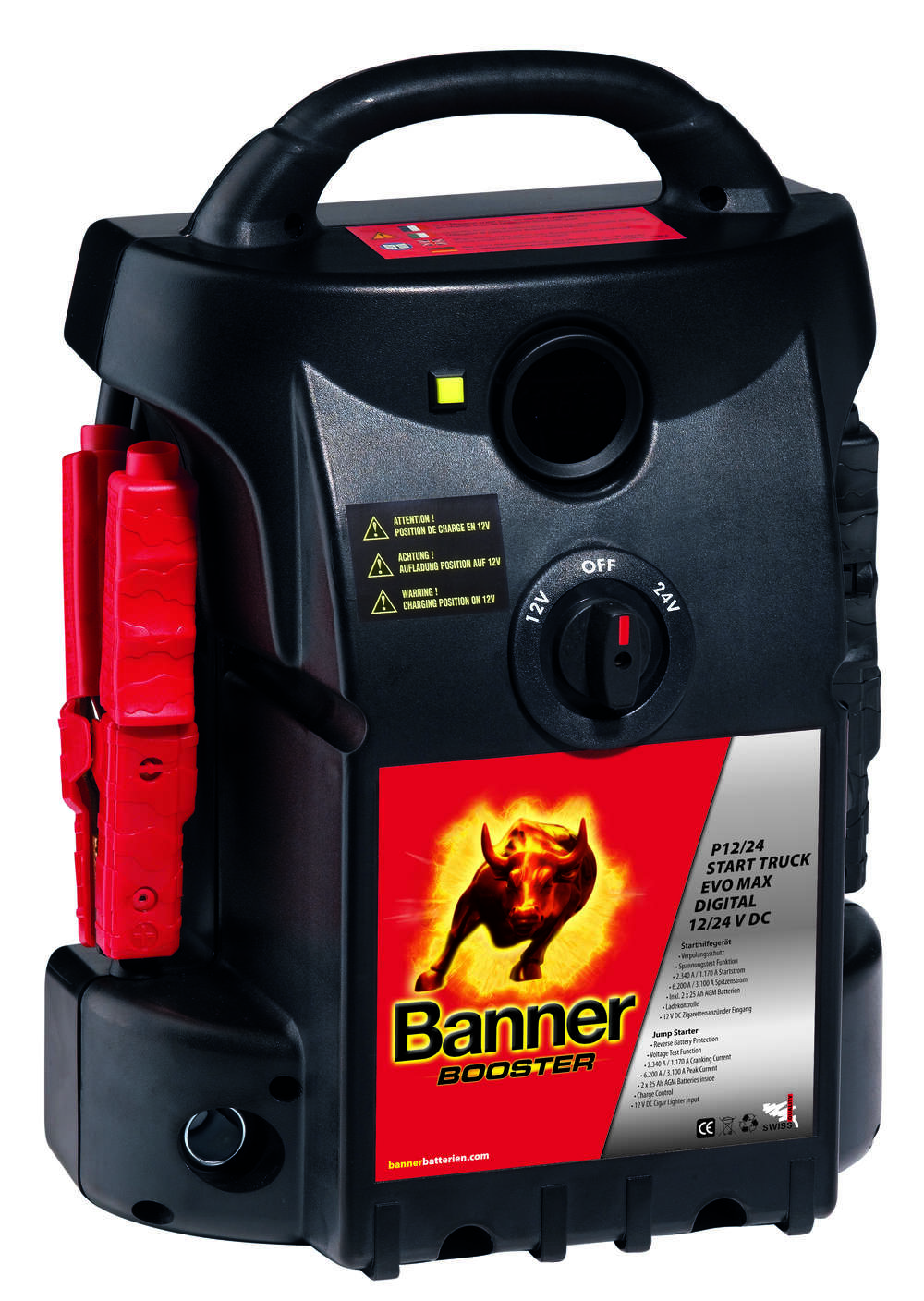 Banner Startbooster Start Truck Evo Max 12/24  2340A/1170A Peak 6200A/3100A, 1220000322-image